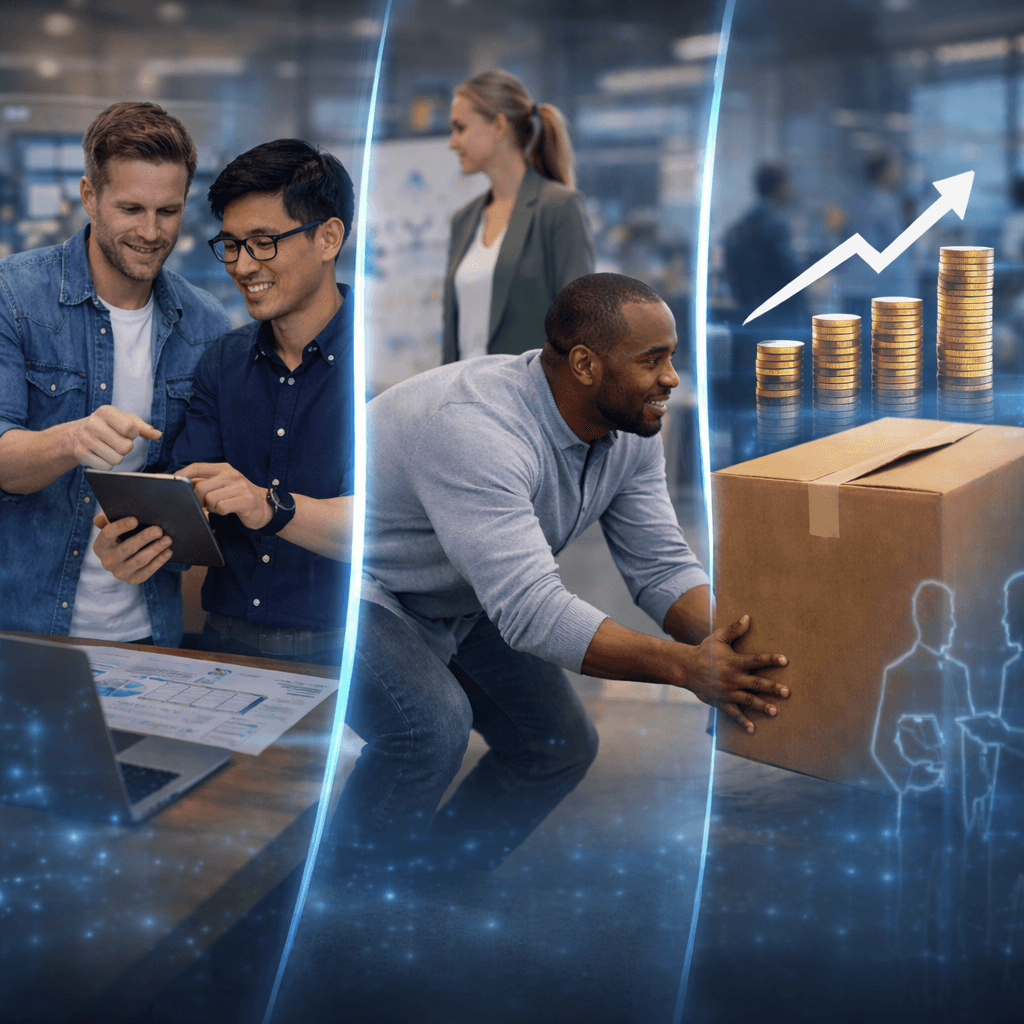 CRM System illustration