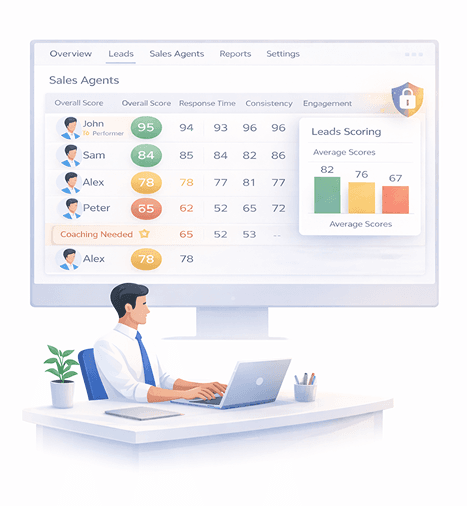 Agent scoring intelligence