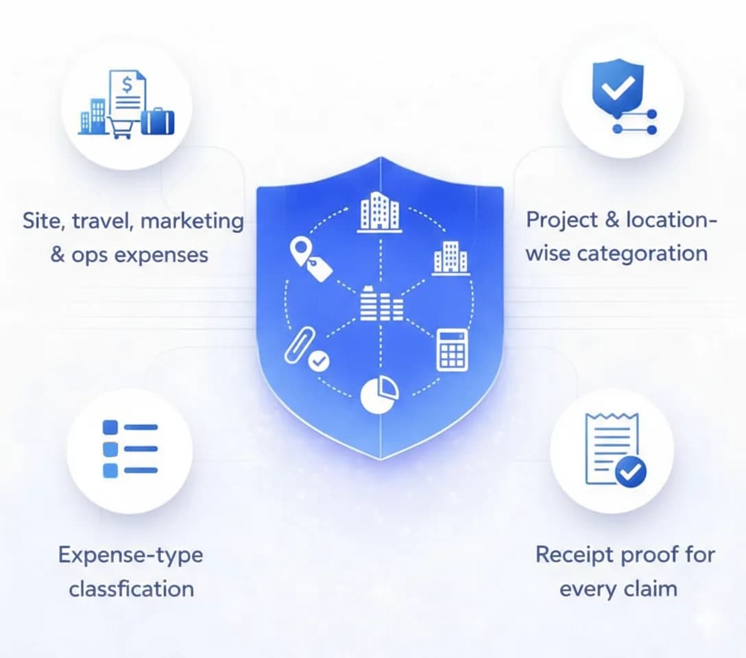 Project-Wise Expense Capture & Classification
