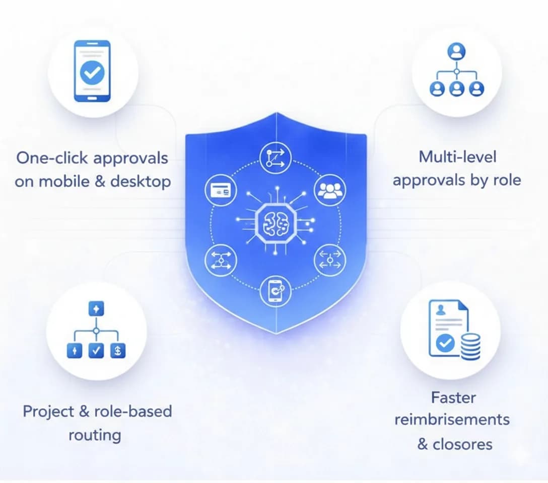 Instant Approvals for Sales, Site & Management Teams