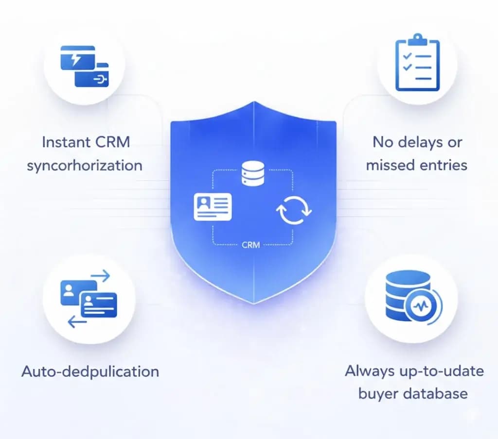  Real Time CRM Synchronization