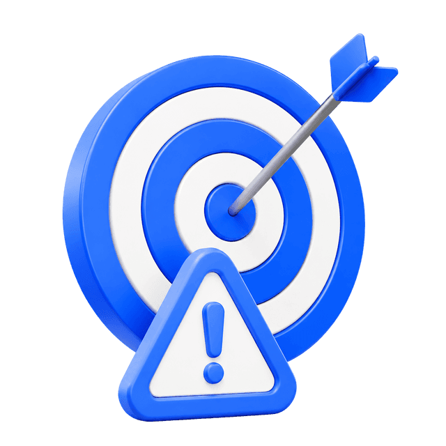 One missed opportunity target graphic