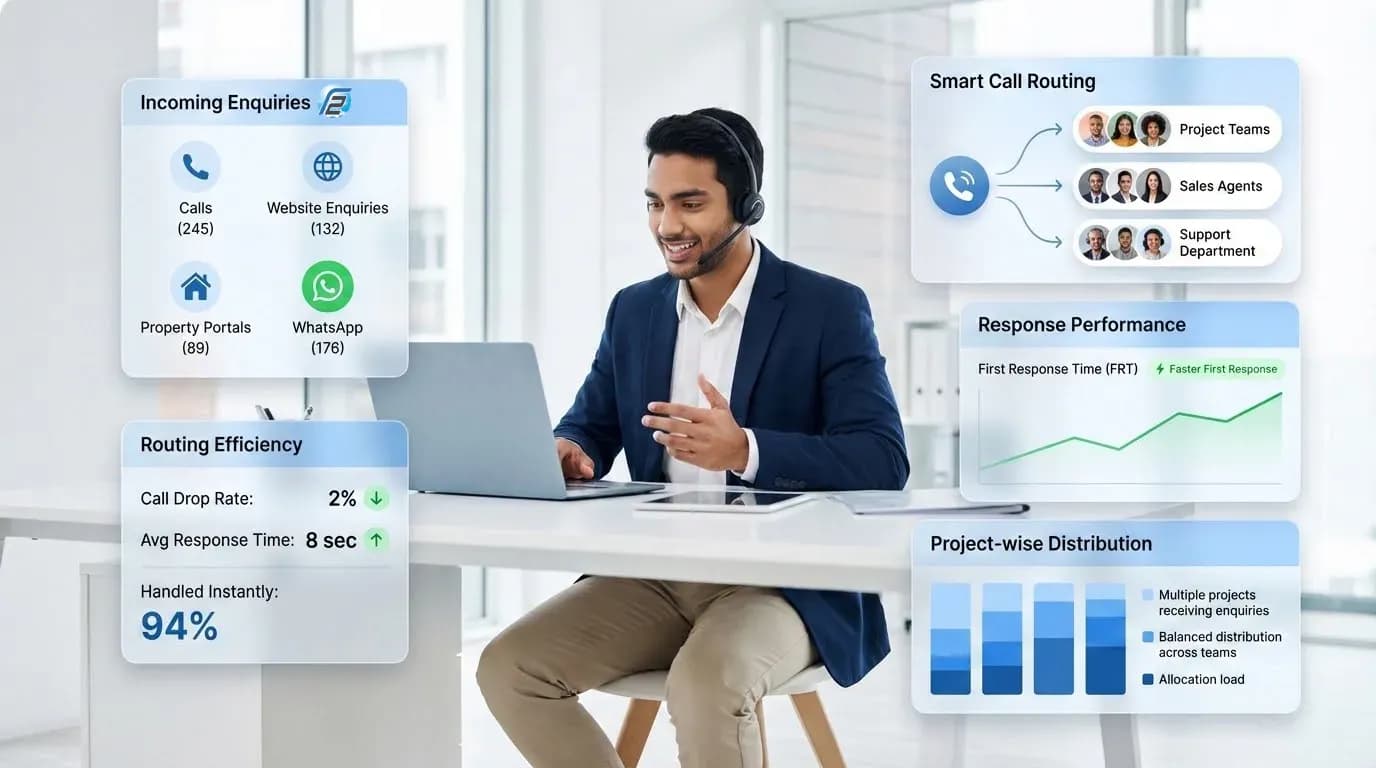 Intelligent Call Routing & Enquiry Distribution