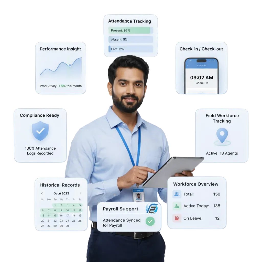 Built for Real Estate Workforce & Attendance Management