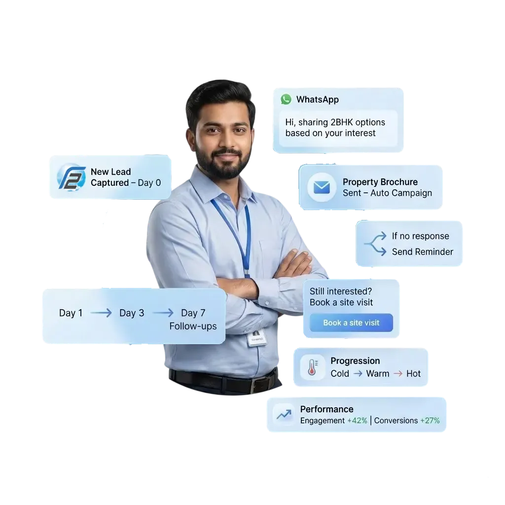 Built for Automated Real Estate Lead Nurturing