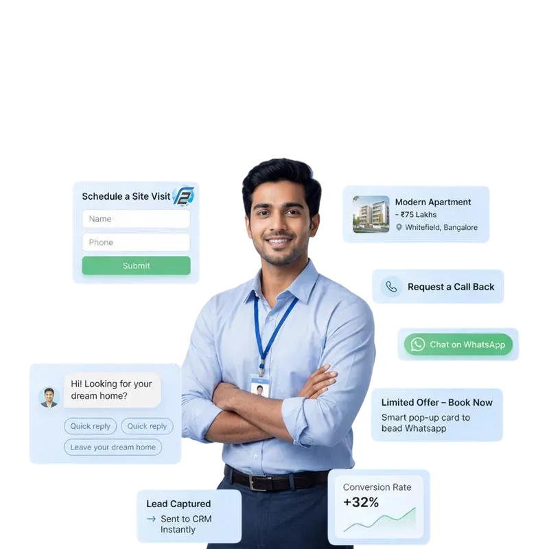 Built for Higher Real Estate Website Conversions